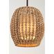 Conga 1 Light 12 inch Bronze Pendant Ceiling Light