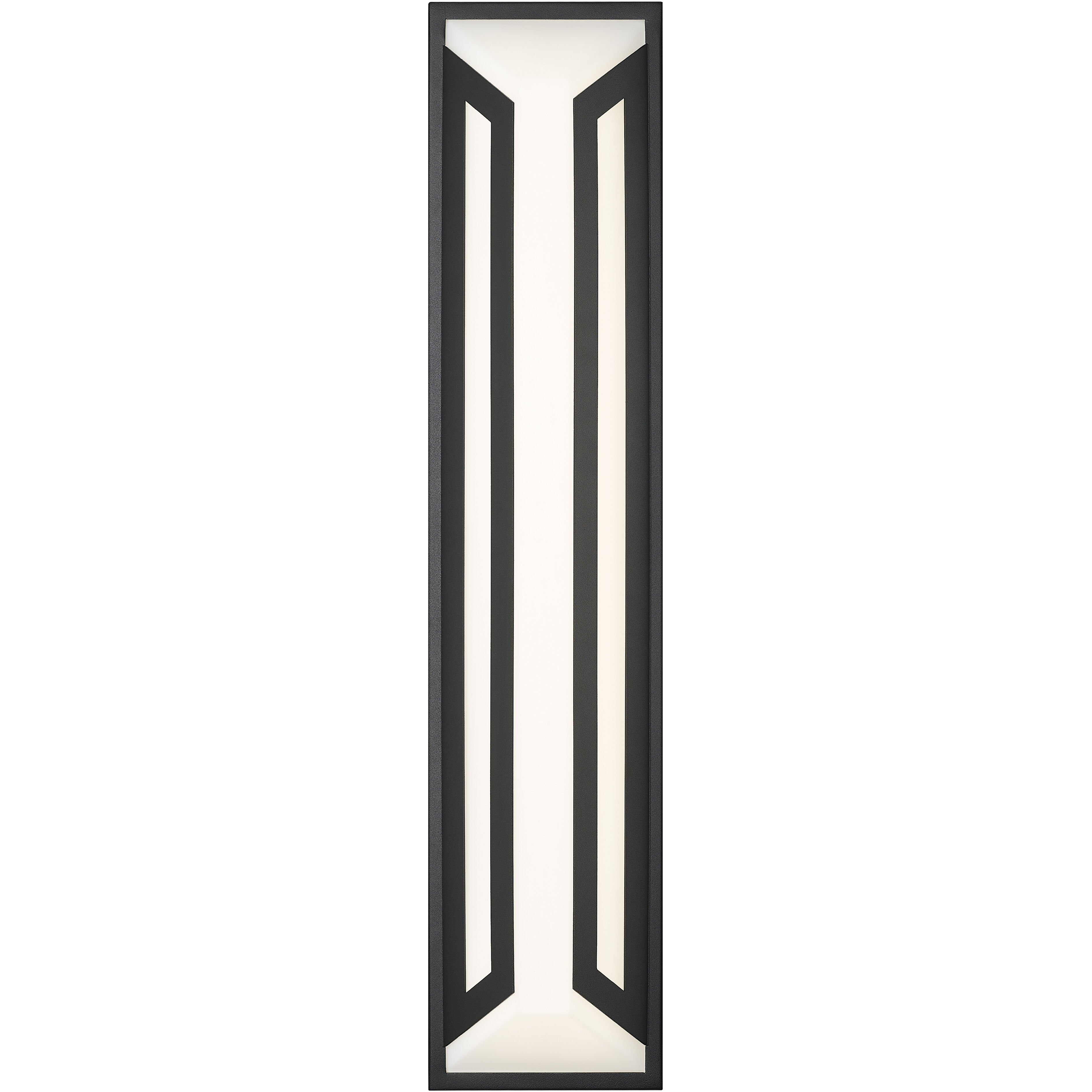 Banff LED 28 inch Sand Black Outdoor Wall Light in Soft Sand Black