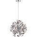 Ribbons 5 Light 17 inch Polished Chrome Pendant Ceiling Light