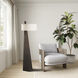 Obelisk 63 inch 9.00 watt Dark Walnut Floor Lamp Portable Light