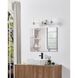 Amelia LED 24 inch Polished Nickel and Champagne Gold Vanity Light Wall Light
