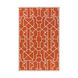 Marigold 114 X 90 inch Bright Orange Indoor Area Rug, Rectangle