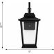Sean Lavin Warren LED 25.63 inch Textured Black Outdoor Wall Lantern