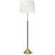 Parasol 60 inch 150.00 watt Gold Leaf Floor Lamp Portable Light