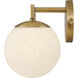 Gillian 2 Light 16 inch Natural Brass Vanity Light Wall Light