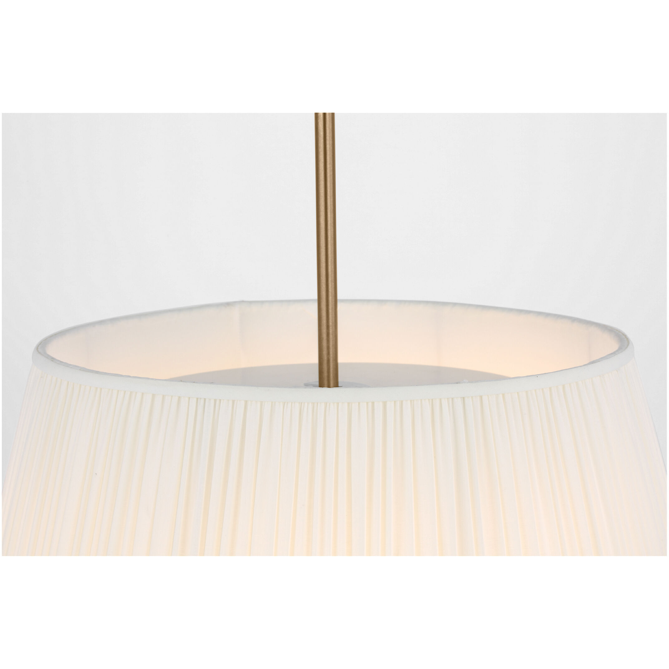 Vilera LED 18.13 inch Satin Brass Pendant Ceiling Light