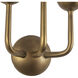 Spade 10.88 inch Vintage Brass Bath Vanity Light Wall Light