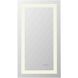 Riven 36 X 20 inch White LED Mirror
