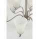 Vital 9 Light 26 inch Satin Nickel Chandelier Ceiling Light
