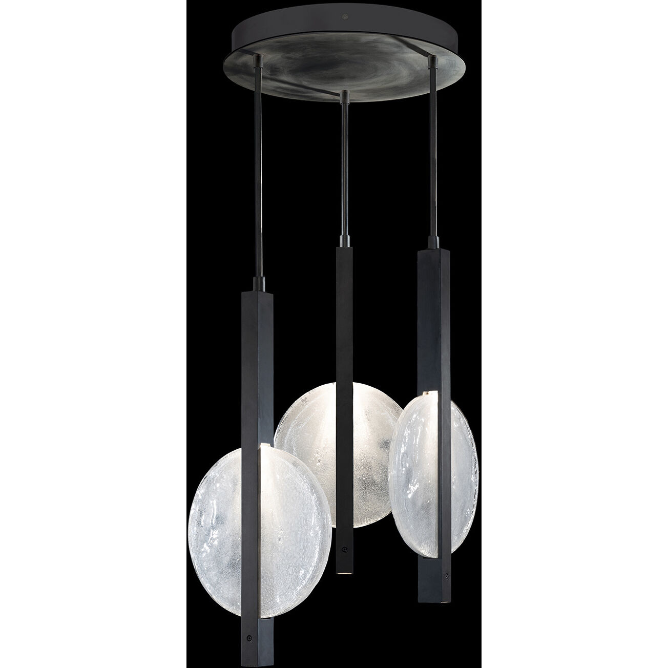 Selene 6 Light 16 inch Black Pendant Ceiling Light