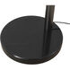 Palm Springs 87 inch 9 watt Gunmetal and Black Arc Floor Lamp Portable Light