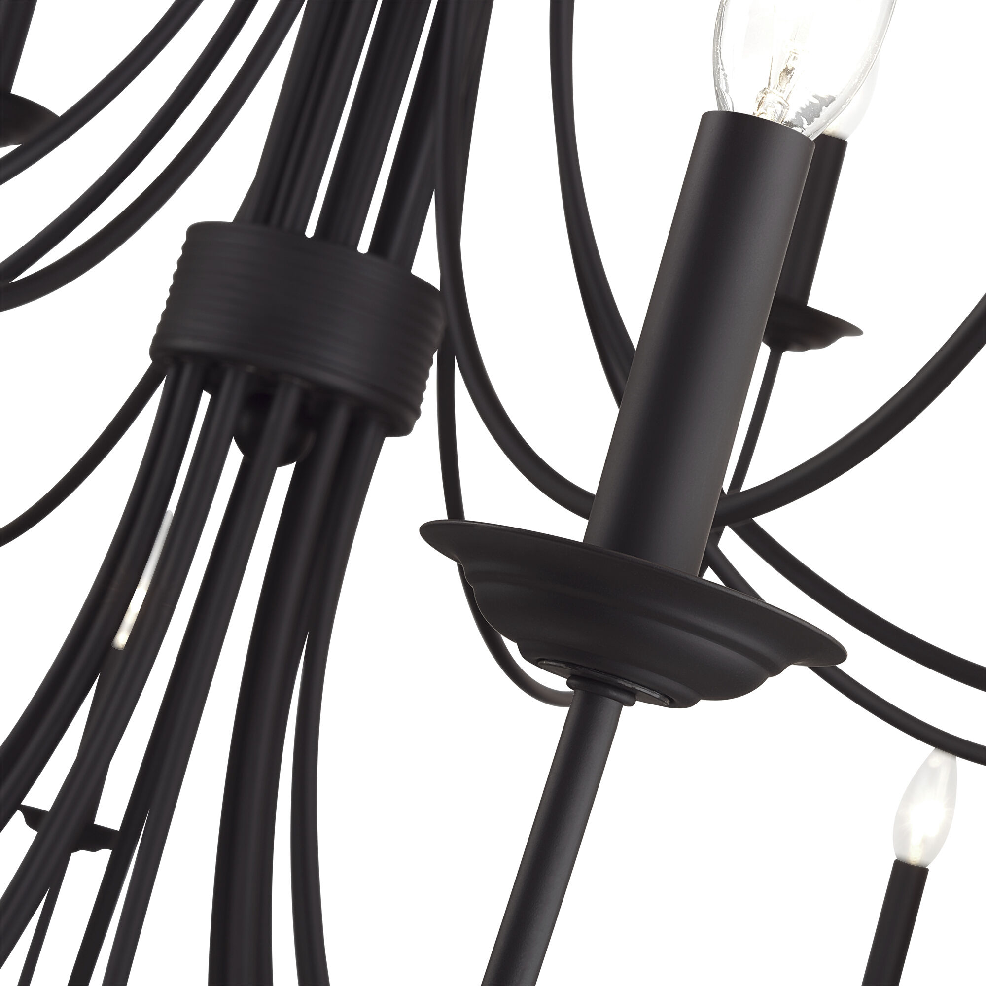 Estate 24 Light 60 inch Bronze Foyer Chandelier Ceiling Light