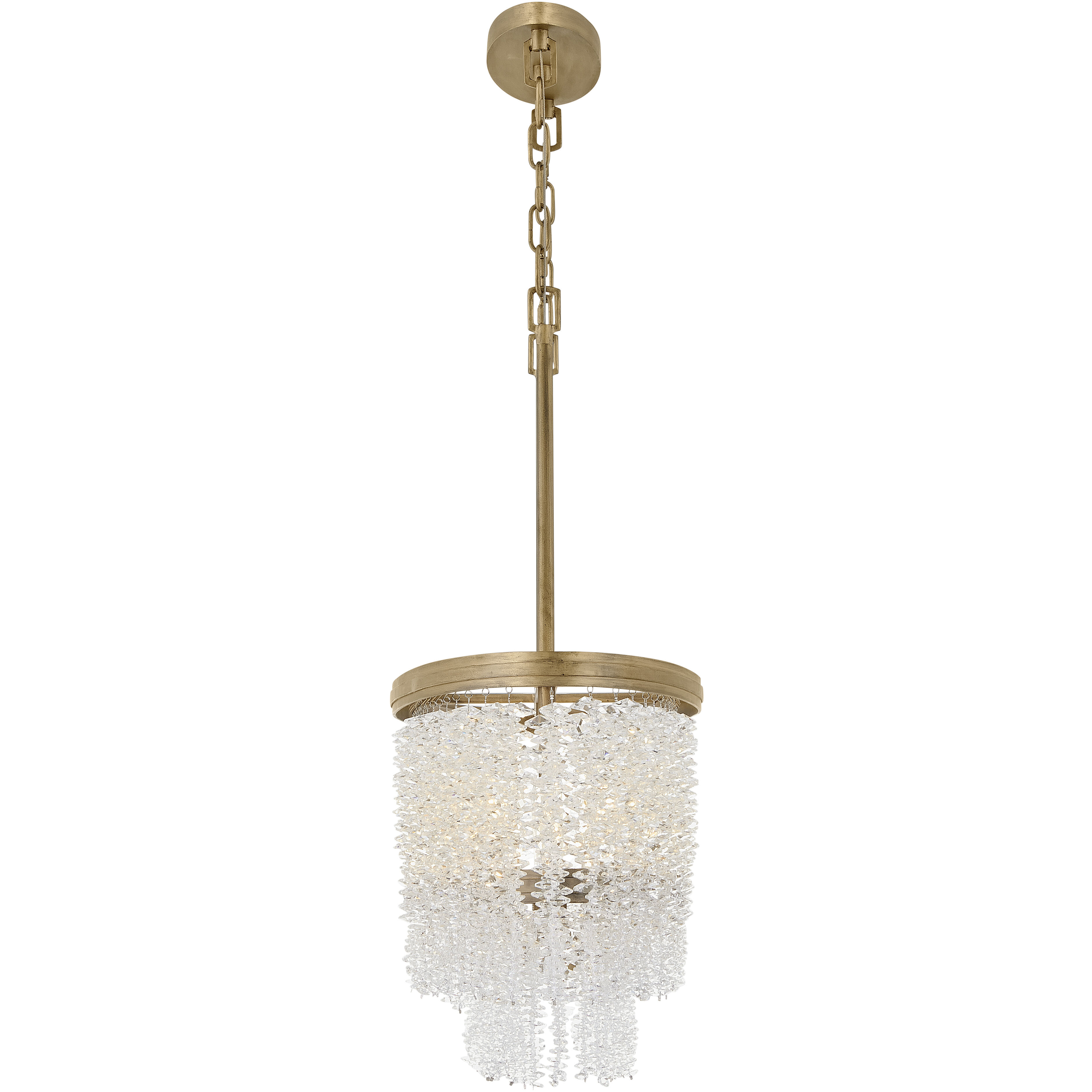 Rubina 6 Light 48 inch Burnished Gold Chandelier Ceiling Light