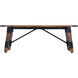 Masterson Wood & Metal Bench