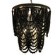 Pembroke 1 Light 27.5 inch Black and Brass Chandelier Ceiling Light