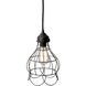 Wire 1 Light 6 inch Oil Rubbed Bronze Mini Pendant Ceiling Light