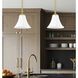 Fleur Pendant Ceiling Light in Modern Gold