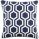 Inga 18 X 18 inch Navy Pillow Kit, Square