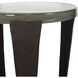 Renaud 24 X 10 inch Glass and Dark Bronze Drink Table
