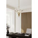 Ramus 4 Light 30 inch Painted Legacy Brass Chandelier Ceiling Light