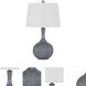 Vernate 25 inch 150.00 watt Distressed Stone Table Lamp Portable Light