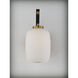 Soji LED 4.75 inch Black and Gold Wall Sconce Wall Light