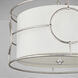 Oran 3 Light 22 inch Antique Silver Pendant Ceiling Light