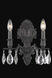 Monarch 2 Light 10 inch Dark Bronze Wall Sconce Wall Light in Royal Cut