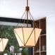 Burnett 3 Light 15.75 inch Muted Brass Pendant Ceiling Light