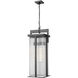 Fortis 3 Light 12.75 inch Sand Black Outdoor Chain Mount Ceiling Fixture