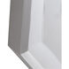 Stuartson 30 X 20 inch Brushed Nickel Wall Mirror