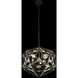 Marcia 8 Light 24 inch Matte Black and French Gold Pendant Ceiling Light