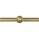 Alora Mood Cole 120.00 watt 23 inch Brushed Gold Wall/Picture Light Wall Light