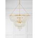 Rylee 12 Light 32 inch Antique Gold Chandelier Ceiling Light