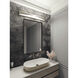Novara LED 25 inch Satin Nickel Vanity Light Wall Light