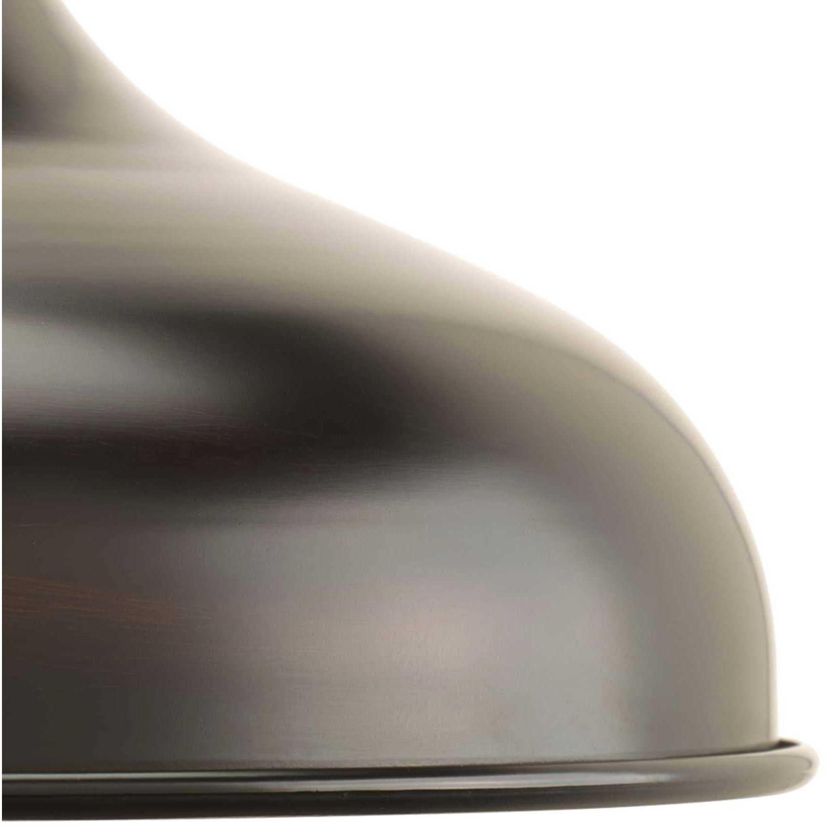 District LED Outdoor Wall Lantern in Antique Bronze, LED Lamping, Medium, Progress LED