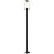 Sheridan 1 Light 116.25 inch Black Outdoor Post Mounted Fixture