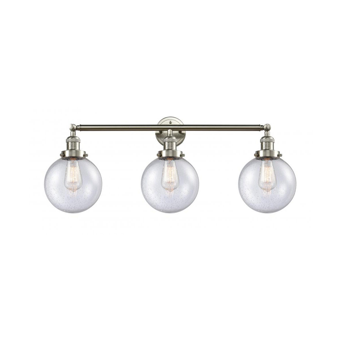 Franklin Restoration Large Beacon 3 Light 32.00 inch Bathroom Vanity Light