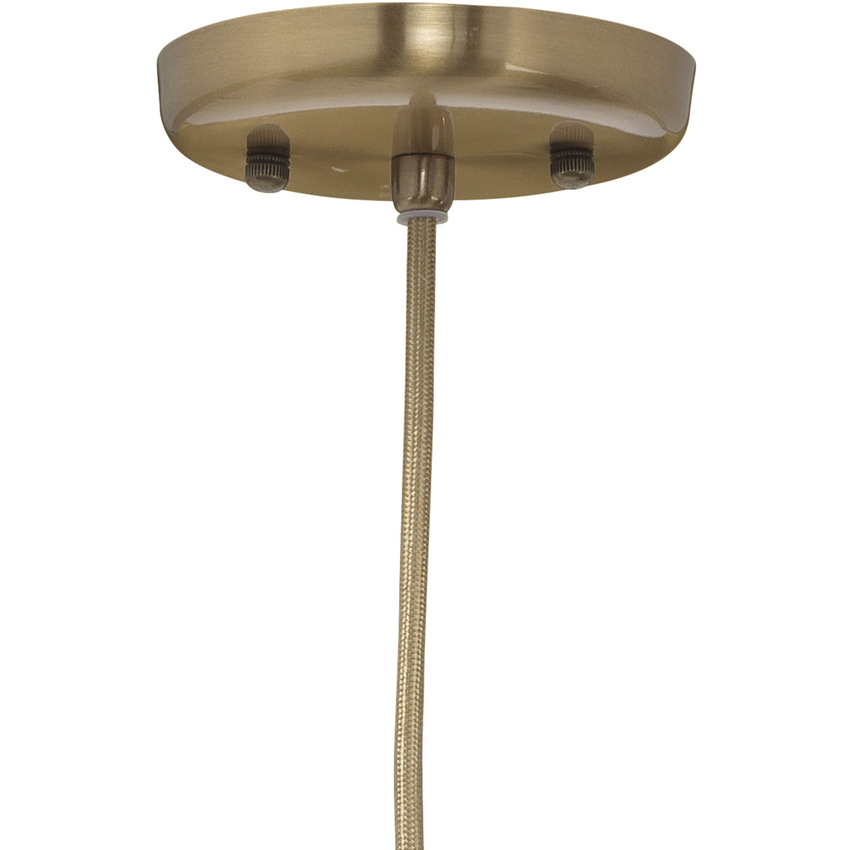 Sophia Carafe 1 Light 6.25 inch Clear with Brass Pendant Ceiling Light