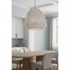 Velune 3 Light 36 inch Legacy Brass Pendant Ceiling Light