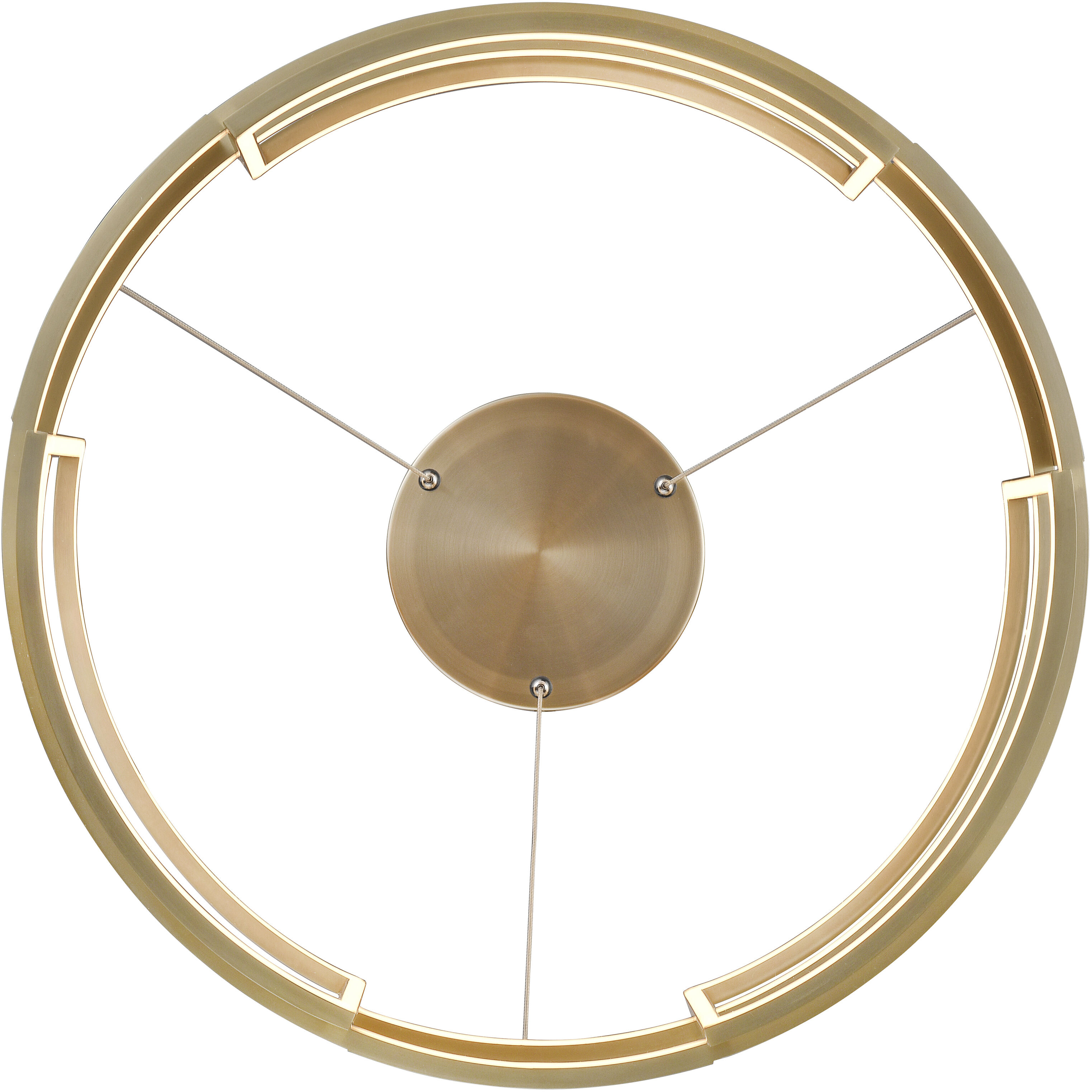 Fashionista LED 24 inch Champagne Gold Chandelier Ceiling Light