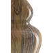 Kolor 31 inch 150 watt Earth Brown and Clear Table Lamp Portable Light
