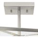 Hillcrest 4 Light 13 inch Brushed Nickel Semi-Flush Mount Ceiling Light
