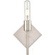 Mia LED 6 inch Satin Nickel ADA Sconce Wall Light