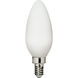Branded Lamps LED T - Torpedo C - E12 Candelabra 4 watt 120 3000K Light Bulb