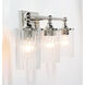 Camden 3 Light 24 inch Polished Nickel Vanity Light Wall Light