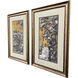 Landscape Luxe Multi and Black and Yellow and Beige Framed Art, Propac