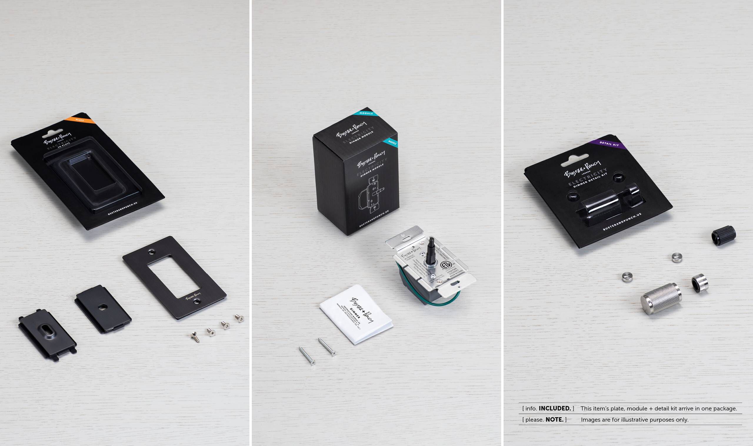 1G 100-120 Steel Dimmer Switch, LED