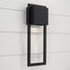 Nate 1 Light 20 inch Black Outdoor Wall Lantern
