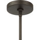 Althia 6 Light 43.75 inch Textured Dark Bronze Chandelier Ceiling Light